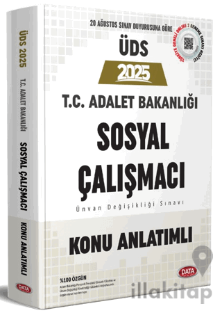 T.C. Adalet Bakanlığı ÜDS Sosyal Çalışmacı Konu Anlatımlı