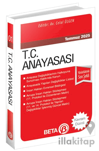 T.C. Anayasası - Temmuz 2024