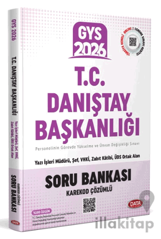 T.C. Danıştay Başkanlığı GYS Soru Bankası - Karekod Çözümlü