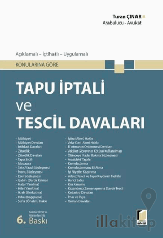 Tapu İptali ve Tescil Davaları
