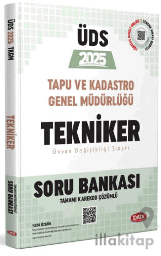 Tapu ve Kadastro Genel Müdürlüğü UDS Tekniker Soru Bankası Karekod Çöz