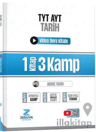 Tarih TYT - AYT Tarih 1 Kitap 3 Kamp Video Ders Kitabı