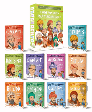 Tarihe Yön Veren Ünlü Türk Bilginleri Serisi Kutulu (10 Kitap Takım)
