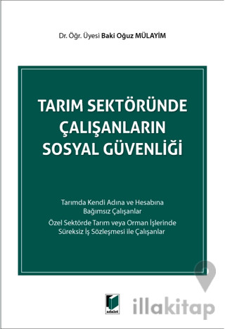 Tarım Sektöründe Çalışanların Sosyal Güvenliği