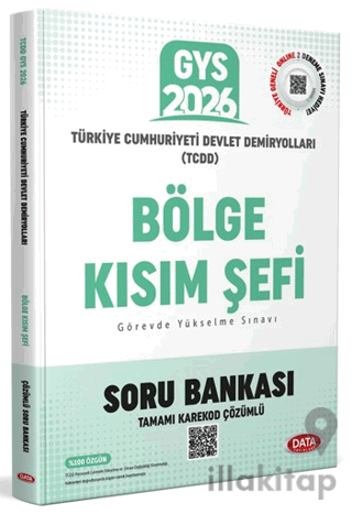 TCDD GYS Bölge Kısım Şefi Tamamı Karekod Çözümlü Soru Bankası