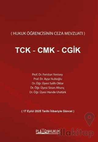 TCK - CMK - CGİK
