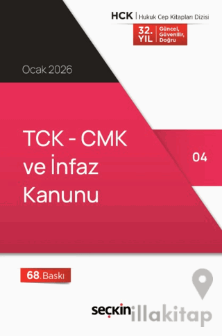 TCK – CMK ve İnfaz Kanunu (Cep Kitabı)