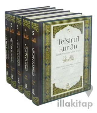 Tefsiru'l Kur'an Hadislerle Kur'an-ı Kerim Tefsiri Seti - 5 Kitap Takım