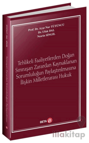 Tehlikeli Faaliyetlerden Doğan Sınıraşan Zarardan Kaynaklanan Sorumluluğun Paylaştırılmasına İlişkin Milletlerarası Hukuk