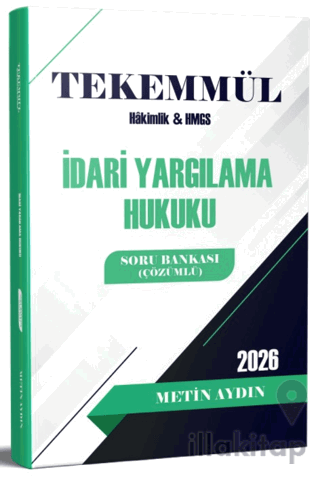 Tekemmül İdari Yargılama Hukuku Soru Bankası