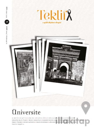 Teklif 2 Aylık Düşünce Dergisi Sayı: 8 Mart 2023