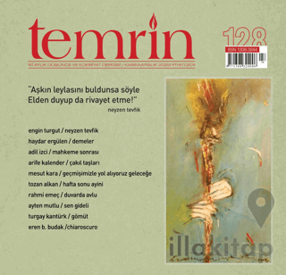 Temrin Düşünce ve Edebiyat Dergisi Sayı: 128 Kasım - Aralık 2022