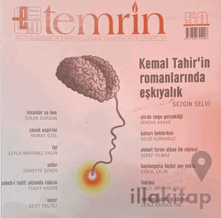 Temrin Düşünce ve Edebiyat Dergisi Sayı: 50 Haziran 2012