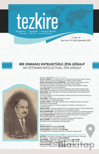 Tezkire Sayı: 92