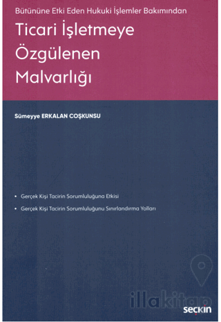 Ticari İşletmeye Özgülenen Malvarlığı