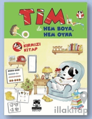 TİM ile Hem Boya Hem Oyna (Kırmızı Kitap)