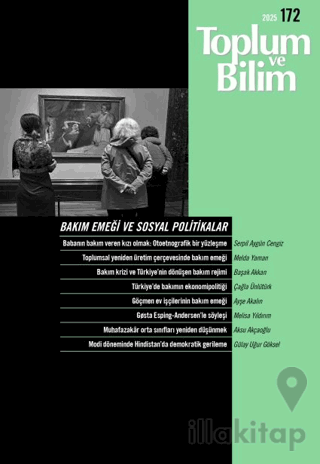 Toplum ve Bilim Dergisi Sayı: 172