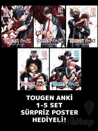 Tougen Anki 1-5 Poster Hediyeli Set