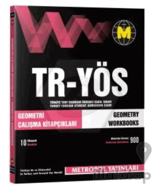 TR-YÖS Geometri Çalışma Kitapçıkları (10 Kitapçık)