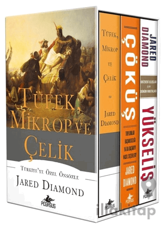 Tüfek, Mikrop ve Çelik Üçlemesi Kutulu Özel Set (3 Kitap)