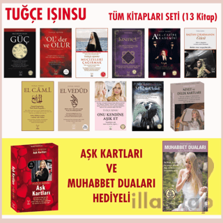Tuğçe Işınsu Tüm Kitapları Seti (11 Kitap - Aşk Kartları ve Muhabbet Duaları Hediyeli)