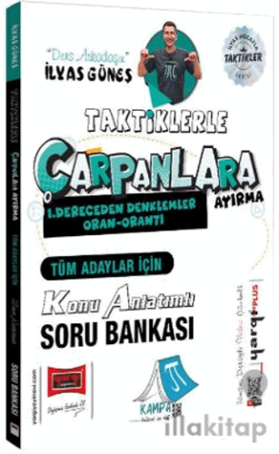 Tüm Adaylar İçin Taktiklerle Çarpanlara Ayırma Konu Anlatımlı Soru Bankası
