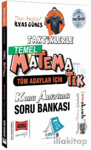 Tüm Adaylar İçin Taktiklerle Temel Matematik Konu Anlatımlı Soru Banka