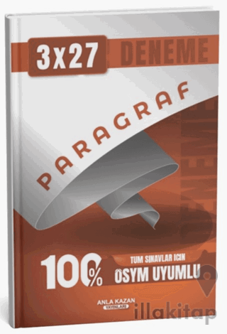 Tüm Sınavlar İçin 3x27 Paragraf Deneme