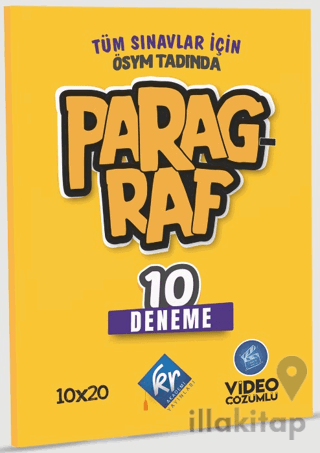 Tüm Sınavlar için Paragraf 10 Deneme Video Çözümlü