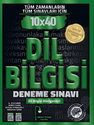 Tüm Zamanların Tüm Sınavları İçin Dil Bilgisi 10 x 40 Deneme Sınavı