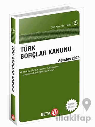 Türk Borçlar Kanunu - Ağustos 2024