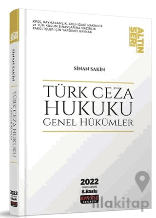 Türk Ceza Hukuku Genel Hükümler Konu Anlatımı