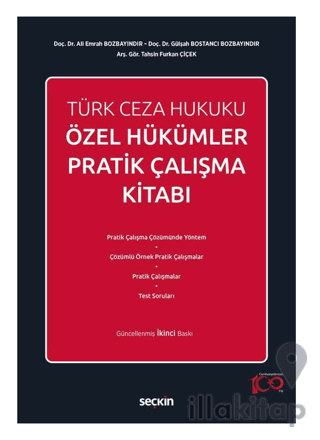 Türk Ceza Hukuku Özel Hükümler Pratik Çalışma Kitabı