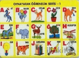 Türkçe Harfler (4-6 Yaş); Oynayarak Öğrenelim Serisi 1