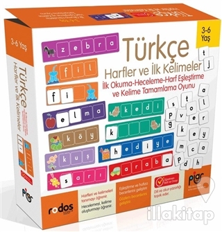 Türkçe Harfler ve İlk Kelimeler