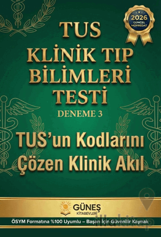 TUS Klinik Tıp Bilimleri Testi Deneme 3