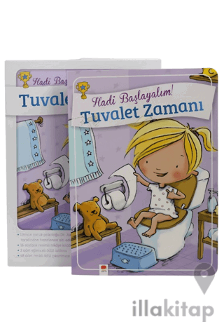 Tuvalet Zamanı - Kızlar İçin Tuvalet Eğitimi Kitabı