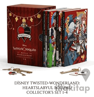 Twisted-Wonderland Manga: Heartslabyul Bölümü (1-4 Cilt Takım Set)