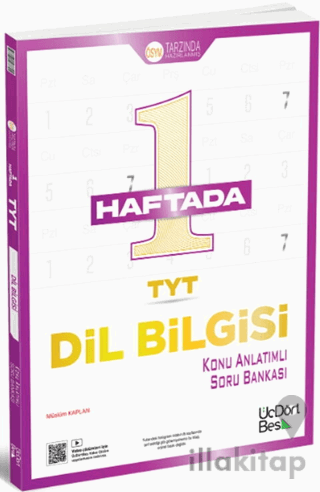TYT 1 Haftada Dilbilgisi Konu Anlatımlı Soru Bankası