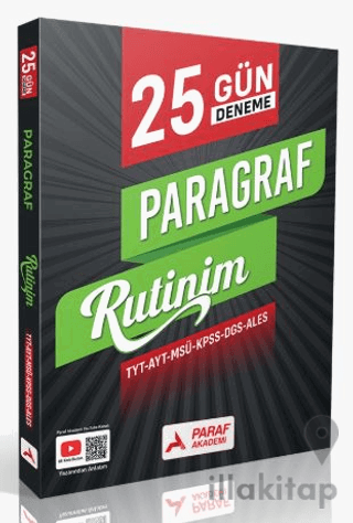 TYT 25 Günde Rutin Paragraf Branş Denemeleri