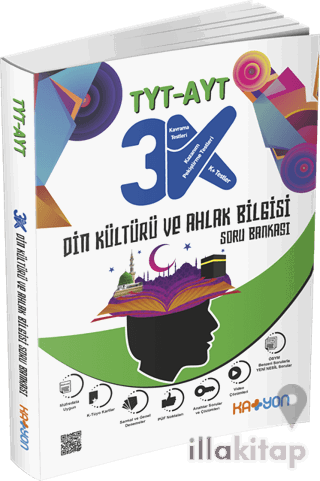TYT - AYT 3K Din Kültürü ve Ahlak Bilgisi Soru Bankası