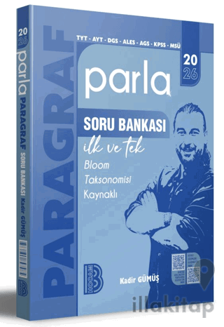 TYT- AYT- DGS- ALES- KPSS- MSÜ Parla Paragraf Soru Bankası