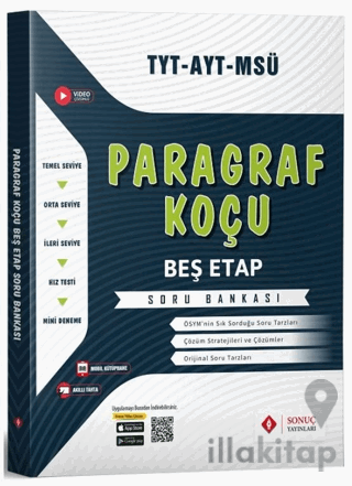TYT AYT MSÜ Paragraf Koçu Beş Etap Soru Bankası