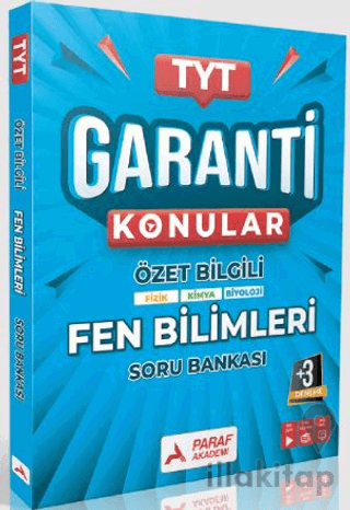 TYT Fen Bilimler Garanti Konular Soru Bankası
