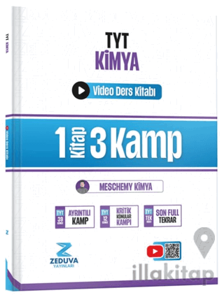 TYT Kimya 1 Kitap 3 Kamp Video Ders Kitabı