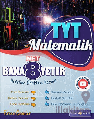 TYT Matematik 8 Net Bana Yeter