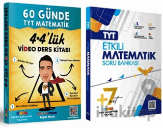 TYT Matematik Soru Bankası ve 60 Günde TYT Matematik Video Ders Kitabı