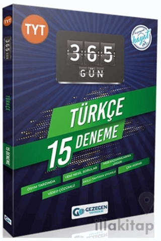 TYT Türkçe 365 Gün 15 Deneme