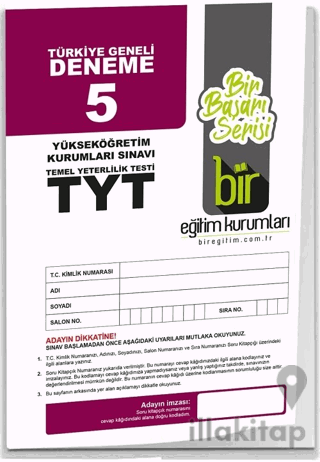 TYT Türkiye Geneli Deneme Sınavı 5