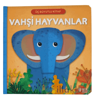Üç Boyutlu Kitap- Vahşi Hayvanlar